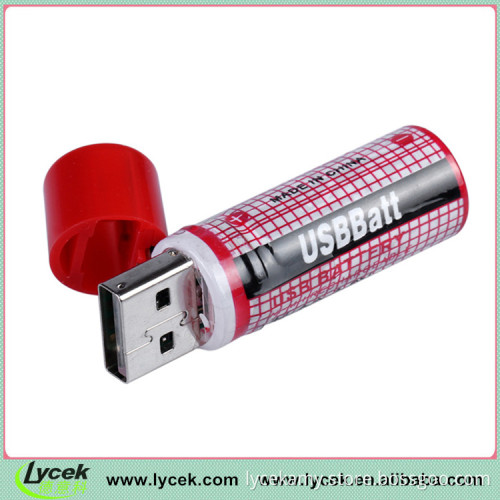 1.2V Mini USB rechargeable battery